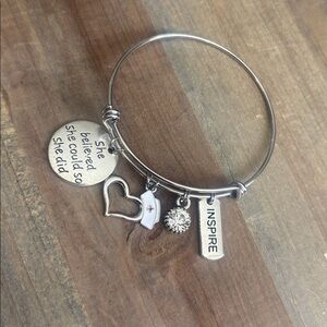 Nurse/Graduation/Student Inspirational Charm Bracelet/ Class of 2026